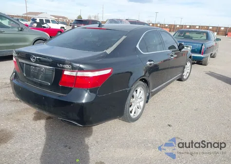 2007 Lexus Ls 460 z USA, uszkodzony, nr VIN JTHBL46F975020892
